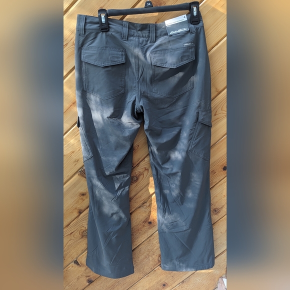 NWT Eddie Bauer fleece lined pants - Picture 2 of 5